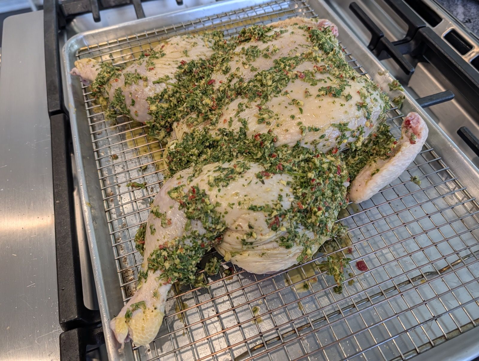 Spatchcocked Chicken